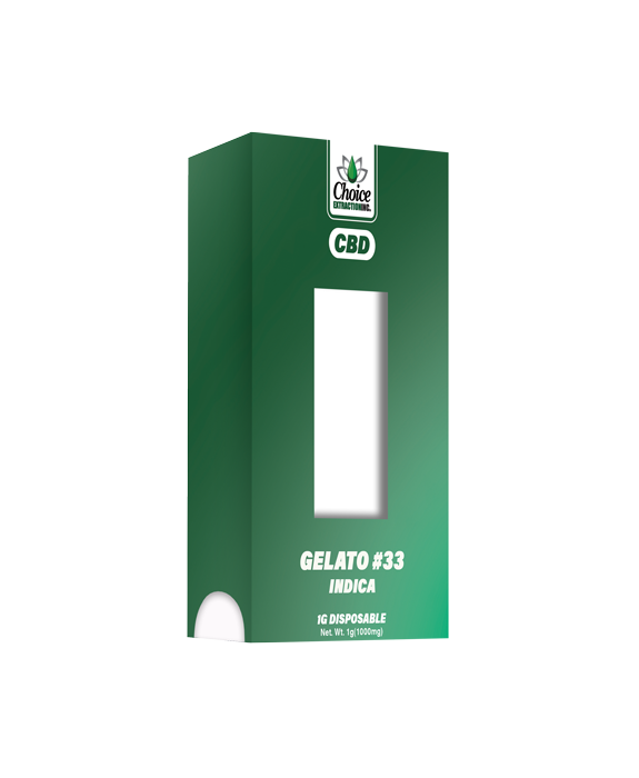 CBD Disposable - Gelato 