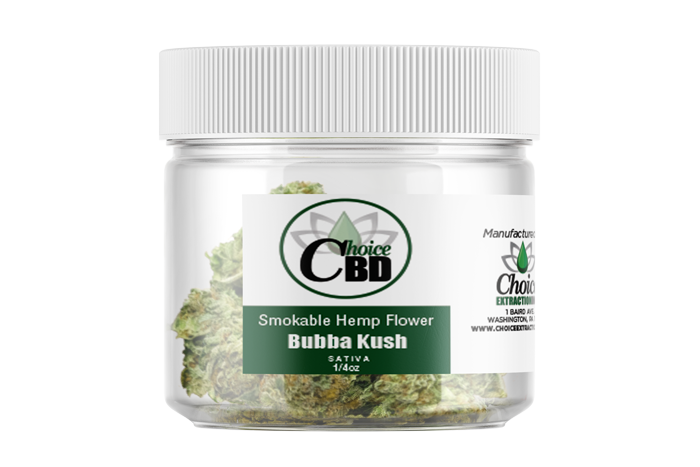 CBD Flower - Bubba Kush 1/4oz (7g) - Indica