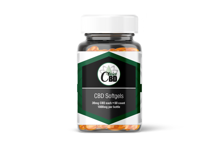 CBD Pill Soft Gel 1800mg
