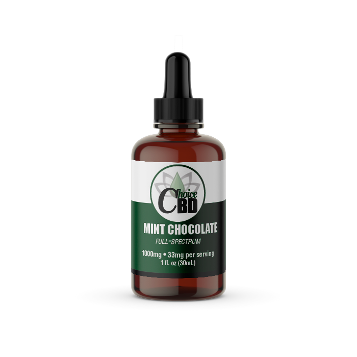 CBD Tincture-Mint Chocolate 1000mg