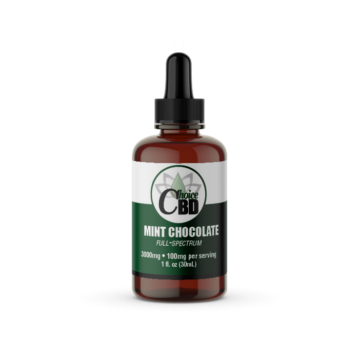 CBD Tincture-Mint Chocolate 3000mg