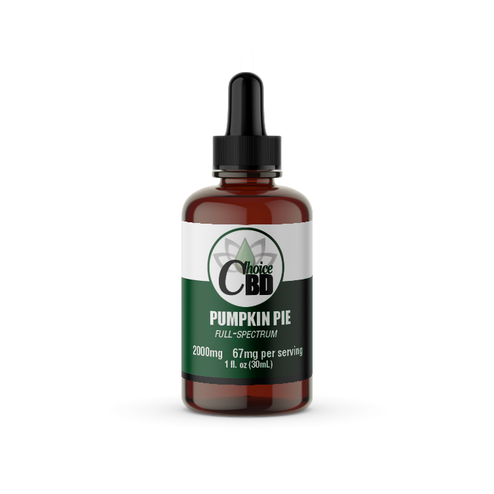 CBD Tincture-Pumpkin Pie 2000mg