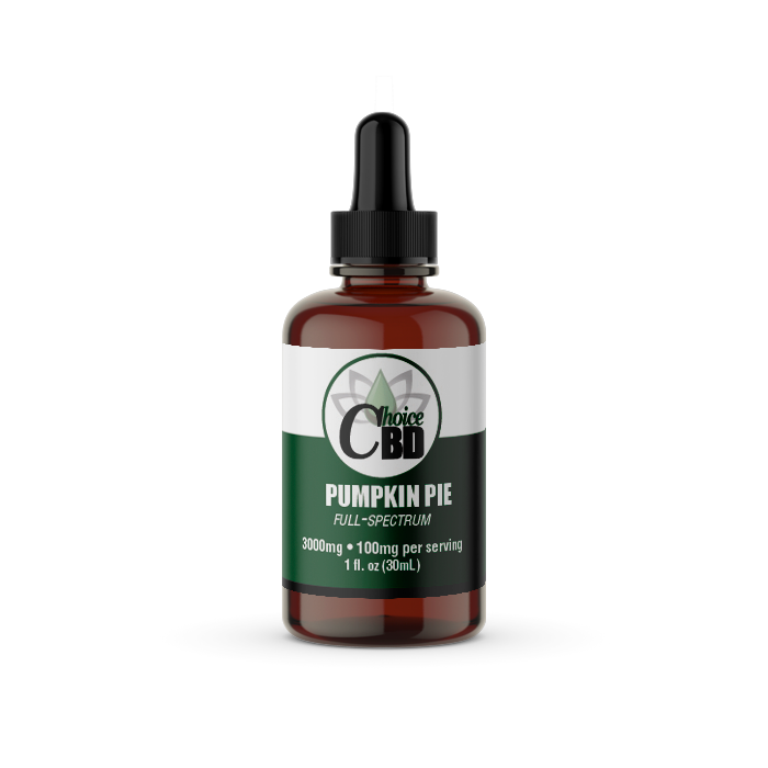 CBD Tincture-Pumpkin Pie 3000mg