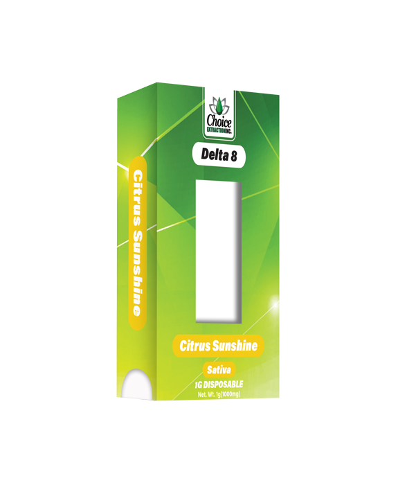 D8 Disposable - Citrus Sunshine 1mL - Sativa