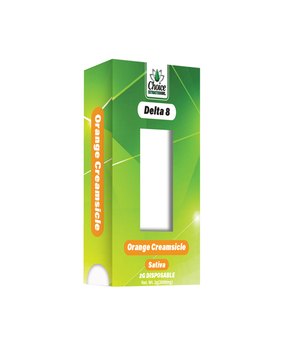 D8 Disposable - Orange Creamsicle 2mL - Sativa