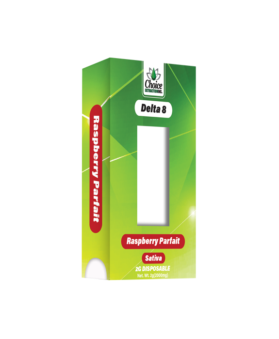 D8 Disposable - Raspberry Parfait 2mL - Sativa