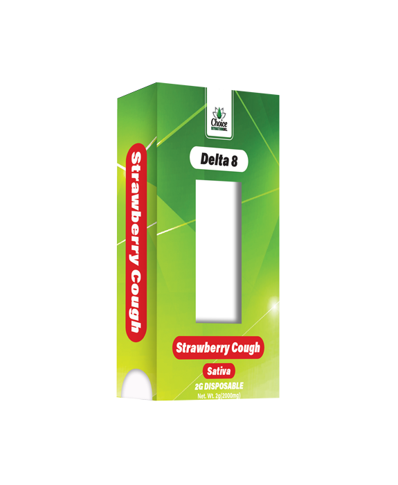 D8 Disposable -  Strawberry Cough 2mL - Sativa