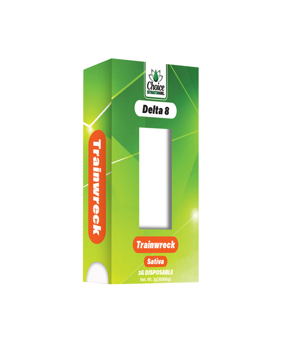 D8 Disposable - Trainwreck 3mL - Sativa