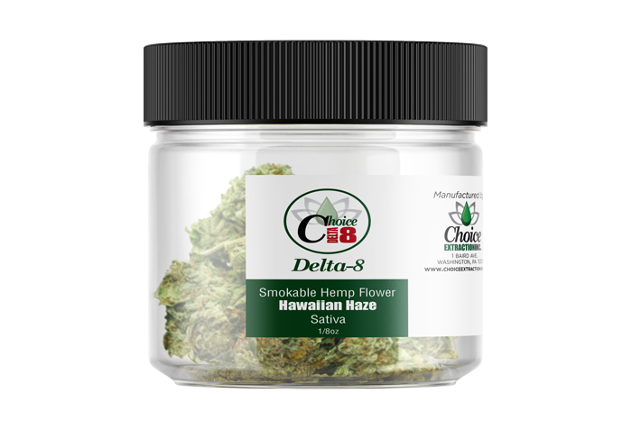 D8 Flower - Hawaiian Haze 1/8oz (3.5g) - Sativa