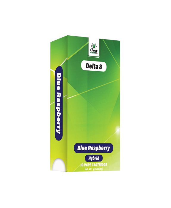 D8 Vape Cart - Blue Raspberry 1mL - Hybrid