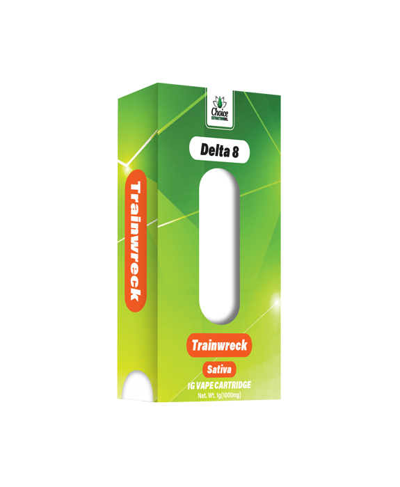 D8 Vape Cart - Train Wreck 2mL - Sativa