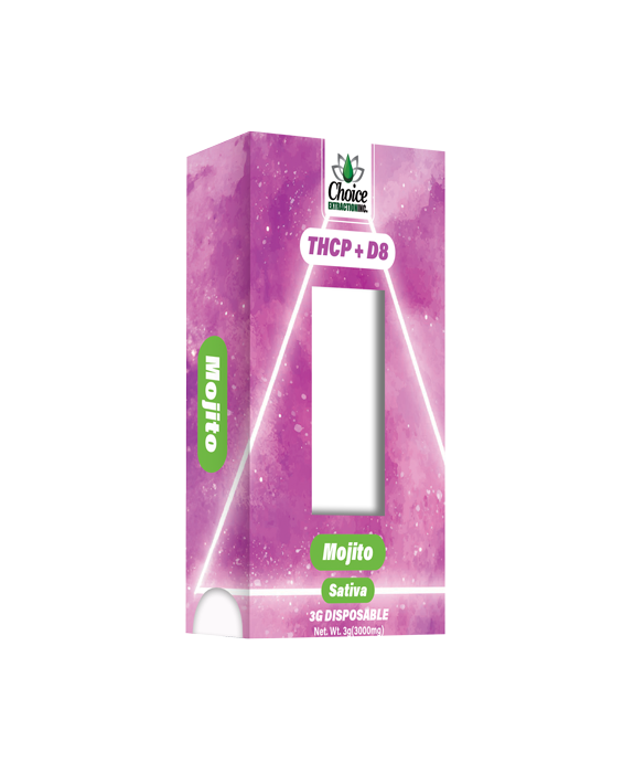THCP + D8 Disposable - Mojito 3mL - Sativa