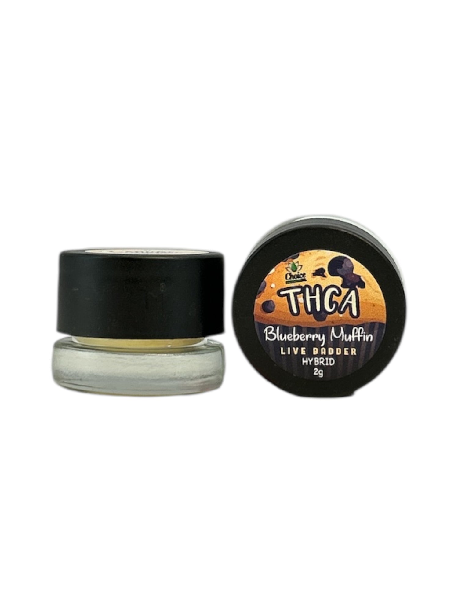 THCA Concentrate Live BADDER - Blueberry Muffin 2g, Hybrid