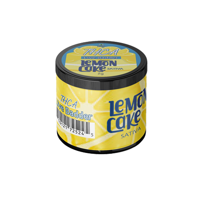THCA Concentrate Live BADDER - Lemon Cake 2g, Sativa