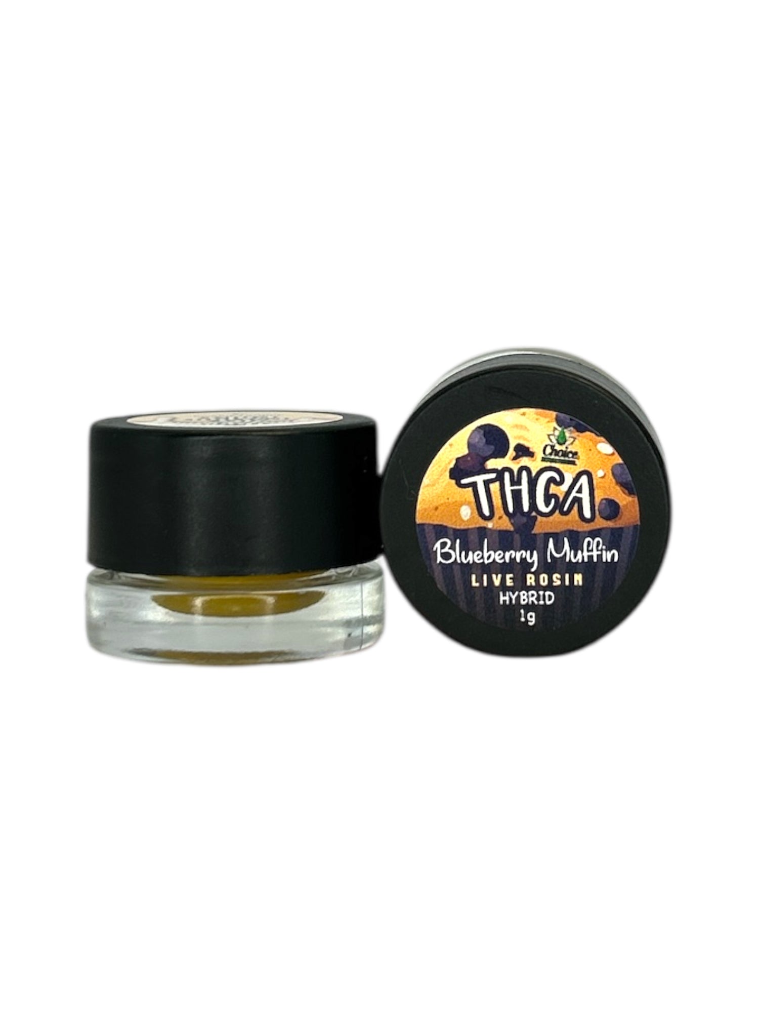THCA Concentrate Live ROSIN - Blueberry Muffin 1g, Hybrid