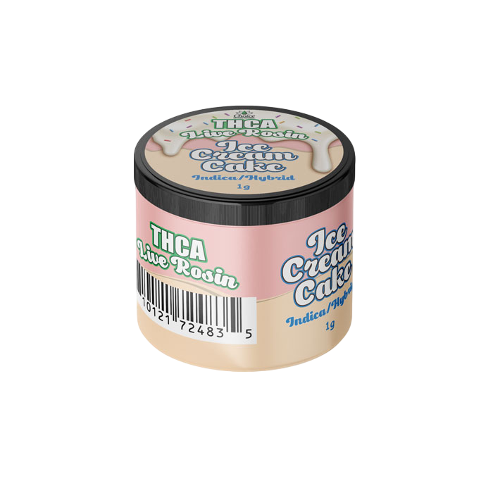 THCA Concentrate Live ROSIN - Ice Cream Cake 1g, Indica