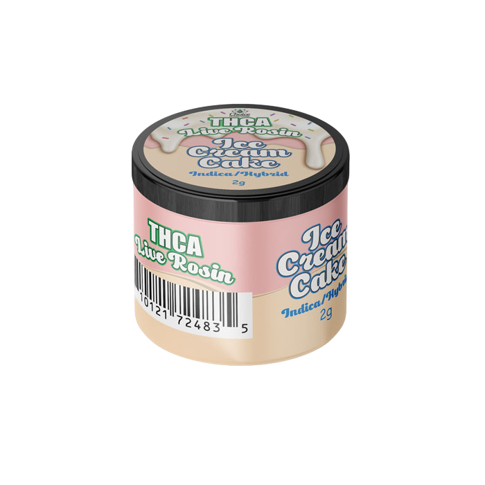 THCA Concentrate Live ROSIN - Ice Cream Cake 2g, Indica