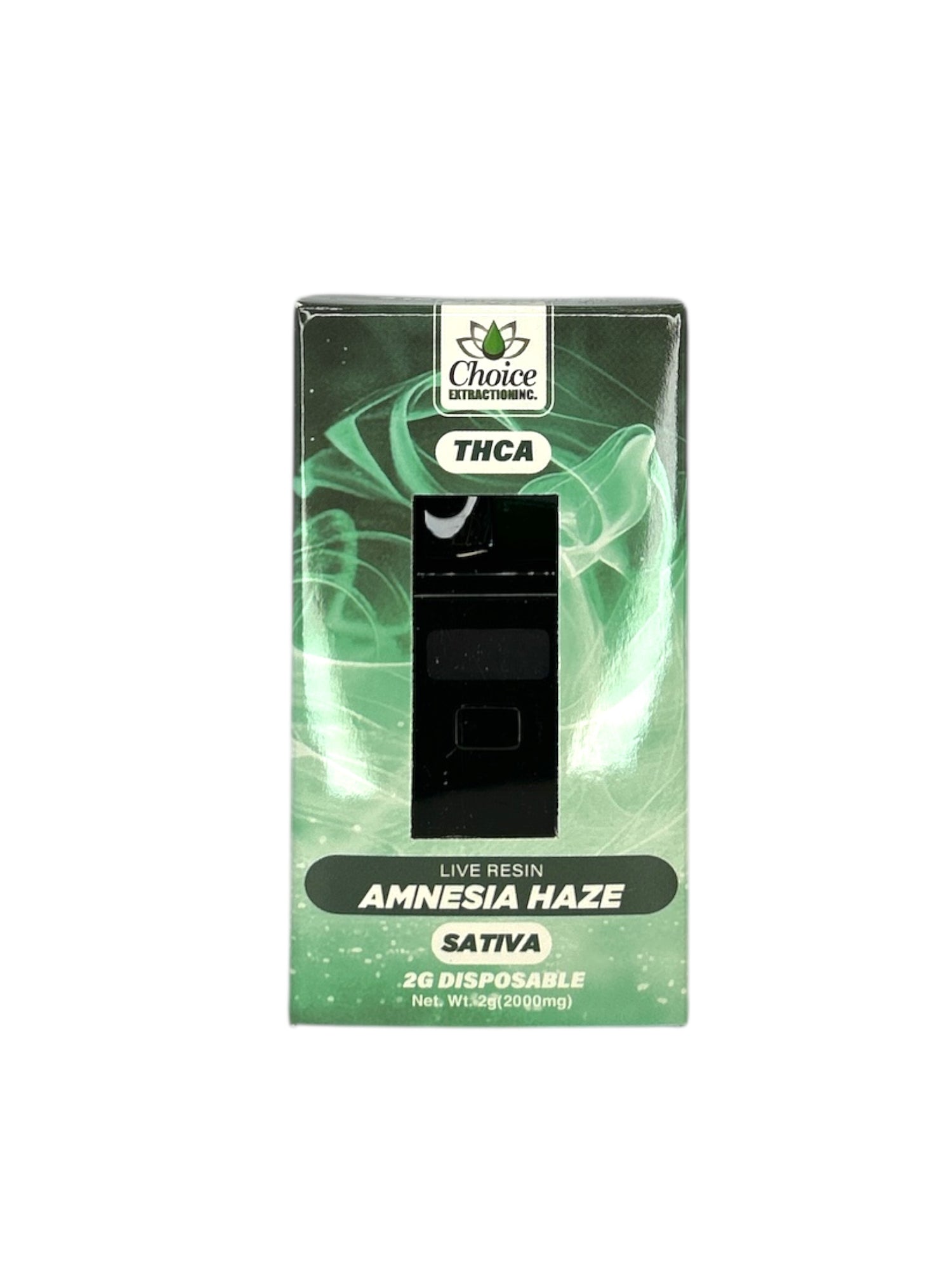 THCA, Live Resin Amnesia Haze Disposable 2ml - Sativa