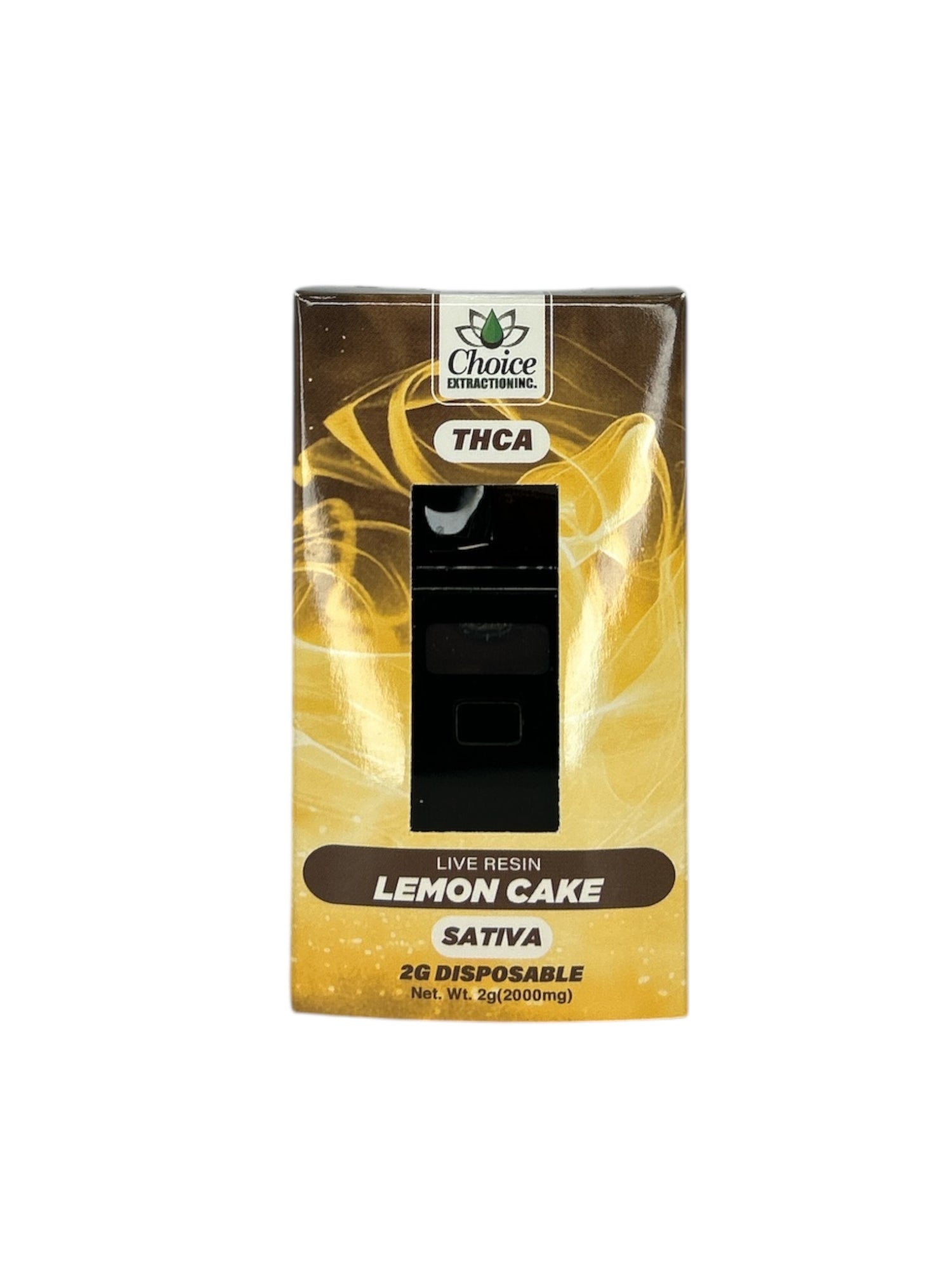 THCA, Live Resin Lemon Cake Disposable 2ml - Sativa