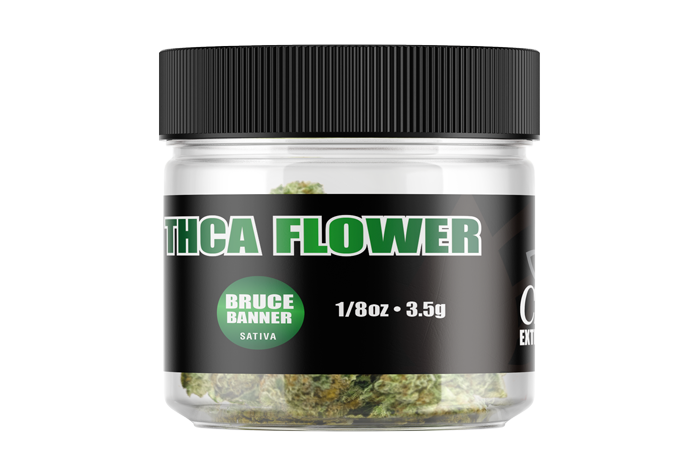 THCA Flower - Bruce Banner 1/8oz (3.5g)  - Sativa