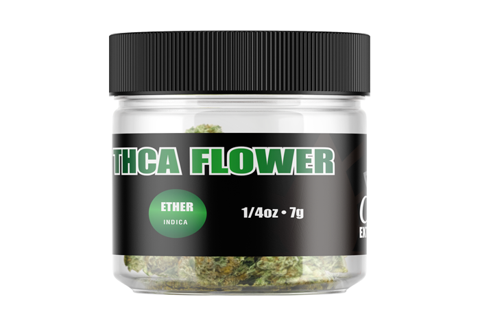 THCA Flower - Ether 1/4oz (7g)  - Indica