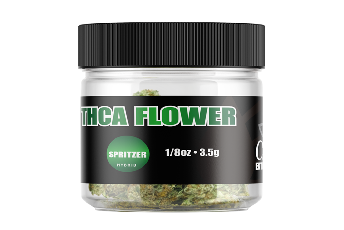 THCA Flower - Spritzer 1/8oz (3.5g)  - Hybrid