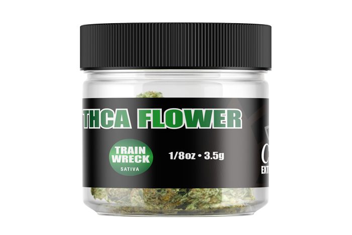 THCA Flower - Trainwreck 1/8oz (3.5g)  - Sativa