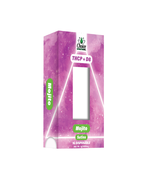 THCP + D8 Disposable - Mojito 1mL - Sativa