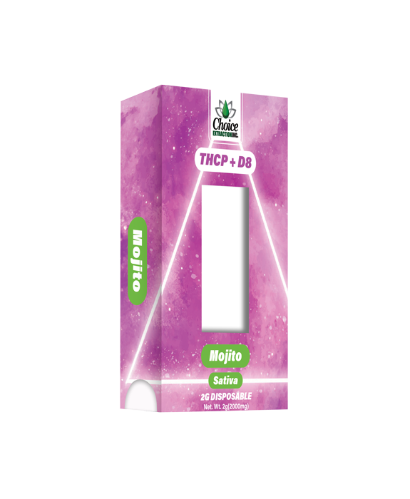 THCP + D8 Disposable - Mojito 2mL - Sativa