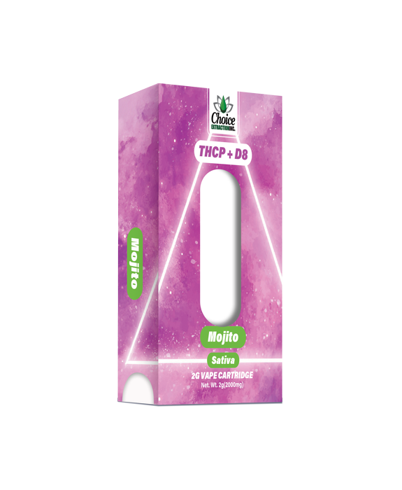 THCP + D8 Vape Cart - Mojito 2mL - Sativa