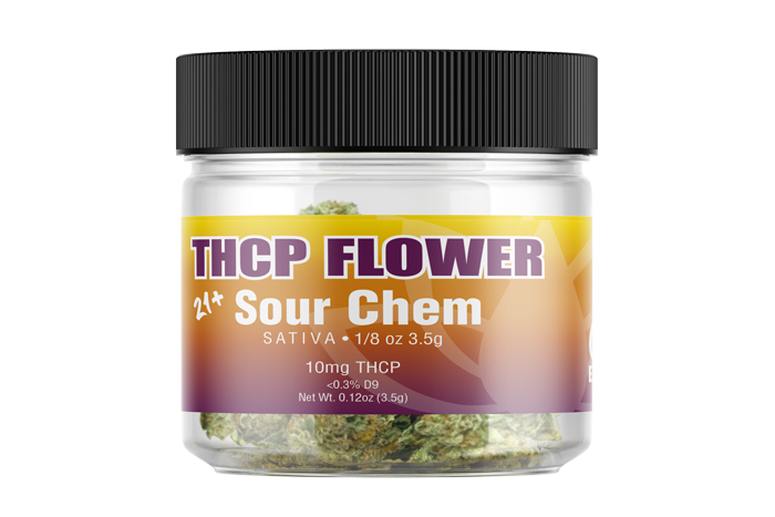 THCP Flower - Sour Chem 1/8oz (3.5g) - Sativa